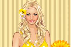 Принцесса Подсолнух - Sunflower Princess Dress Up
